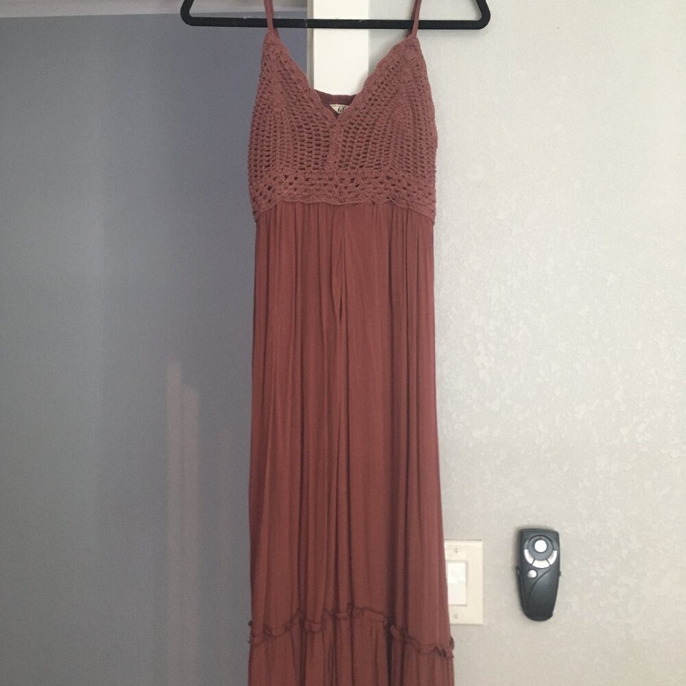 Mauve summer dress